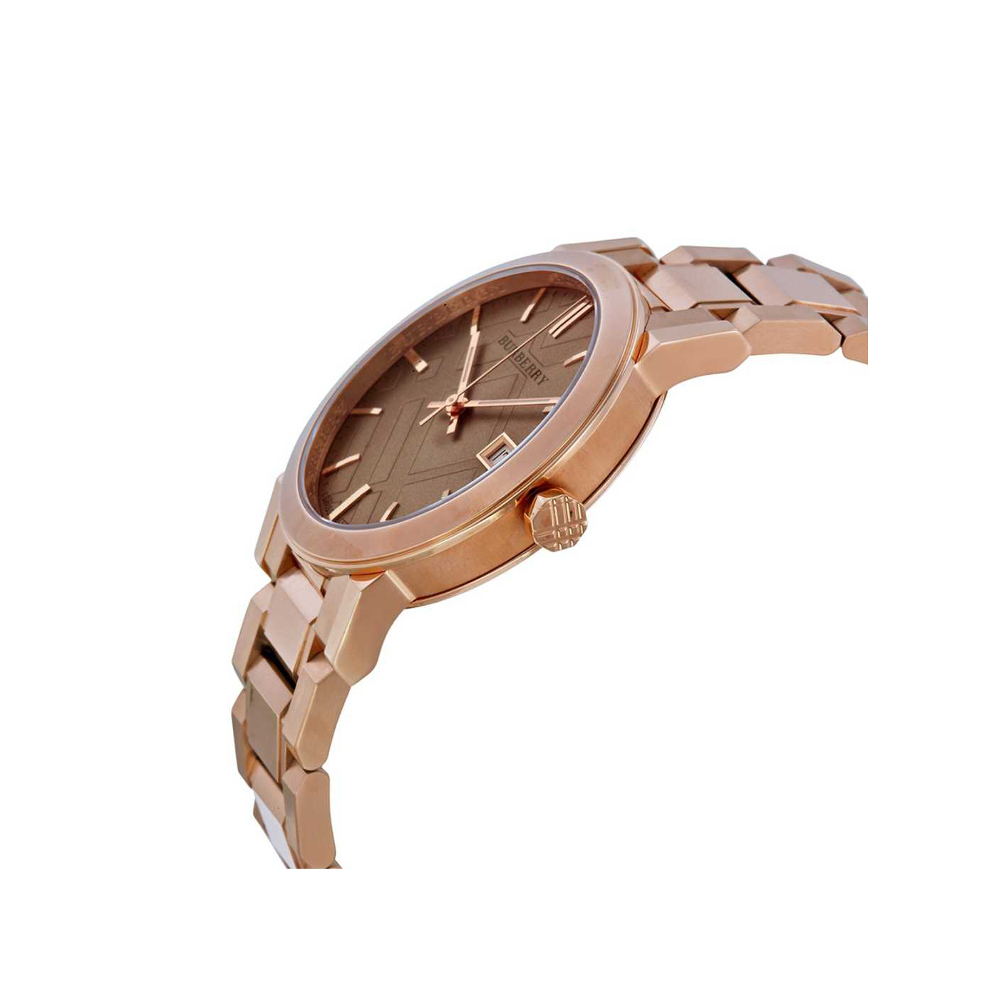 THE CITY ROSE GOLD ION-PLATED STAINLESS STEEL BRACELET WATCH 38MM