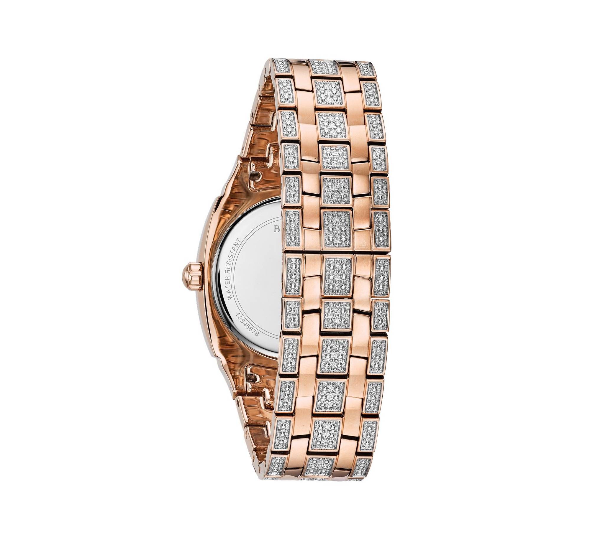 BULOVA  Crystal Pave Dial 98B324 - 40MM