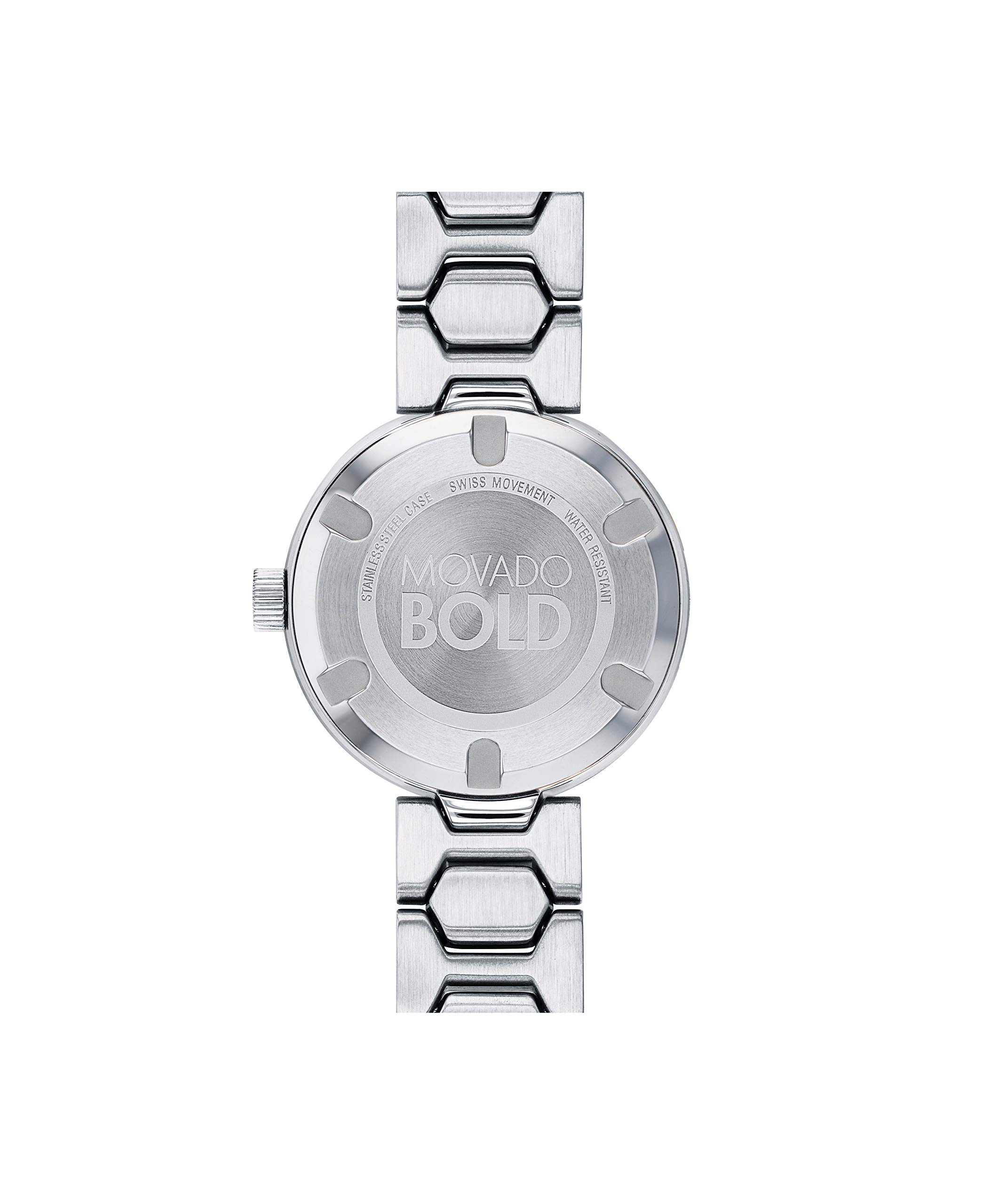 MOVADOBold Silver- Glitz Dial Ladies Watch 32mm