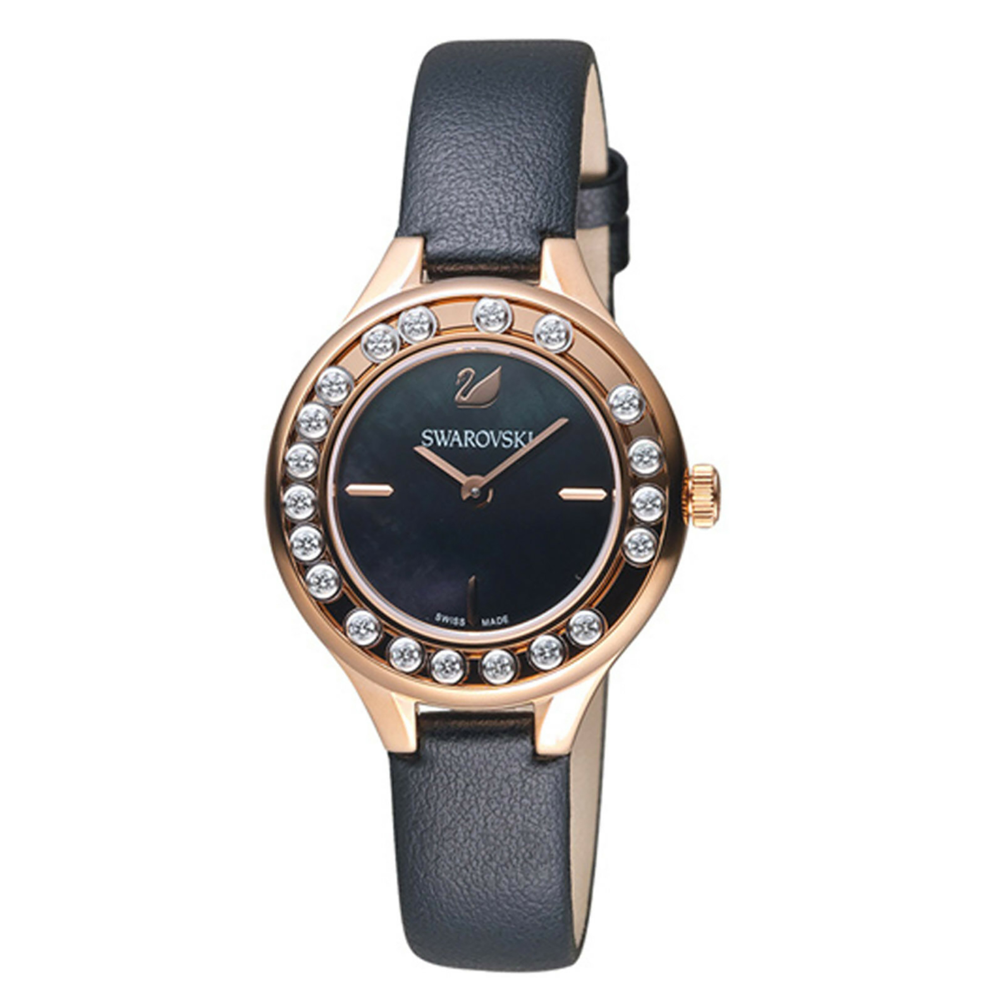 LOVELY CRYSTALS MINI WATCH, BLACK 5301877, 31MM