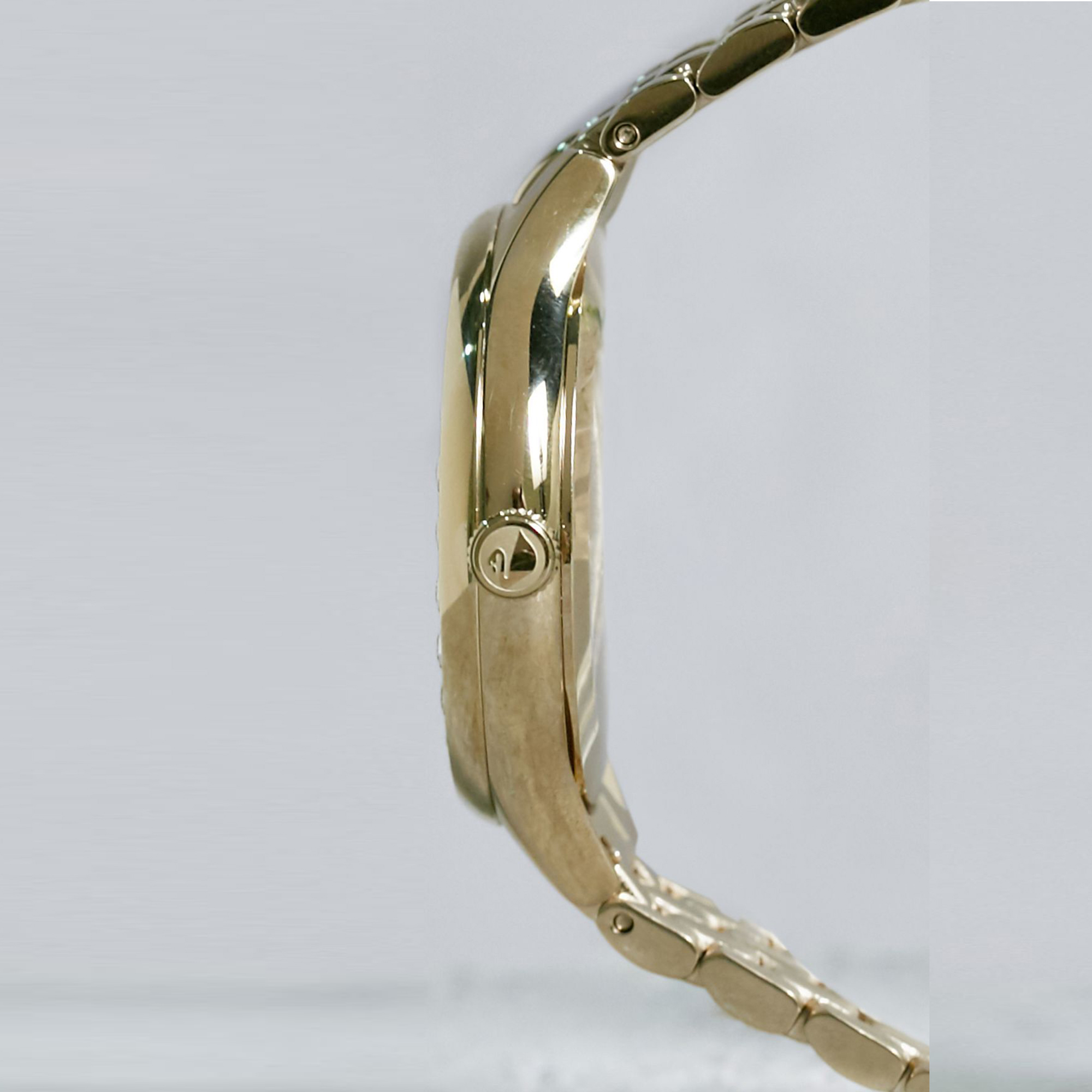 LOVELY CRYSTALS MINI WATCH, GOLD TONE 5242895, 31MM