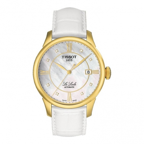 TISSOTLe Locle Automatic Diamond Mother of Pearl Dial Ladies Watch  39,3MM
