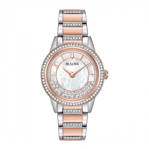 BULOVA TURNSTYLE MOTHER OF PEARL 33MM