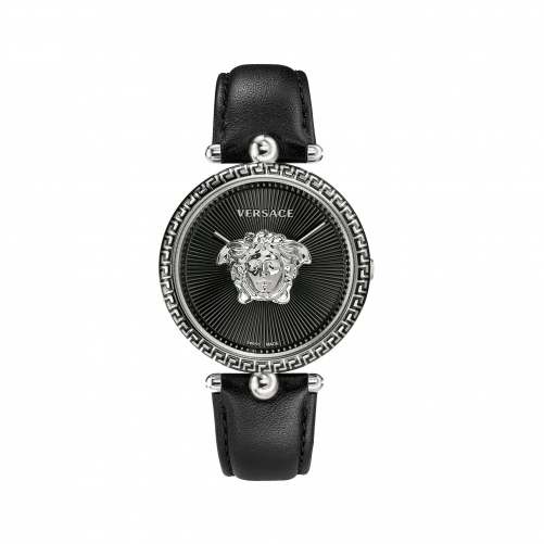 VERSACE BLACK PALAZZO EMPIRE WATCH VC0040017, 39MM